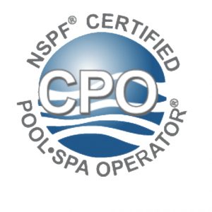NSPF Certified Pool and Spa Operator Logo Pool Cleaning Service