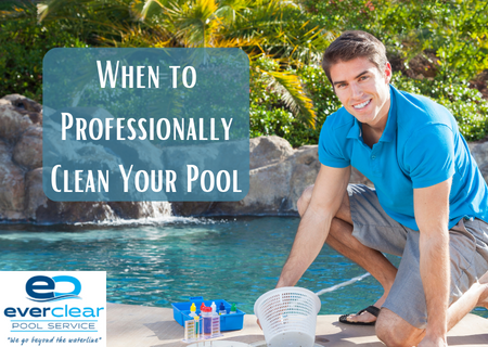 When to Professionally Clean Your Pool