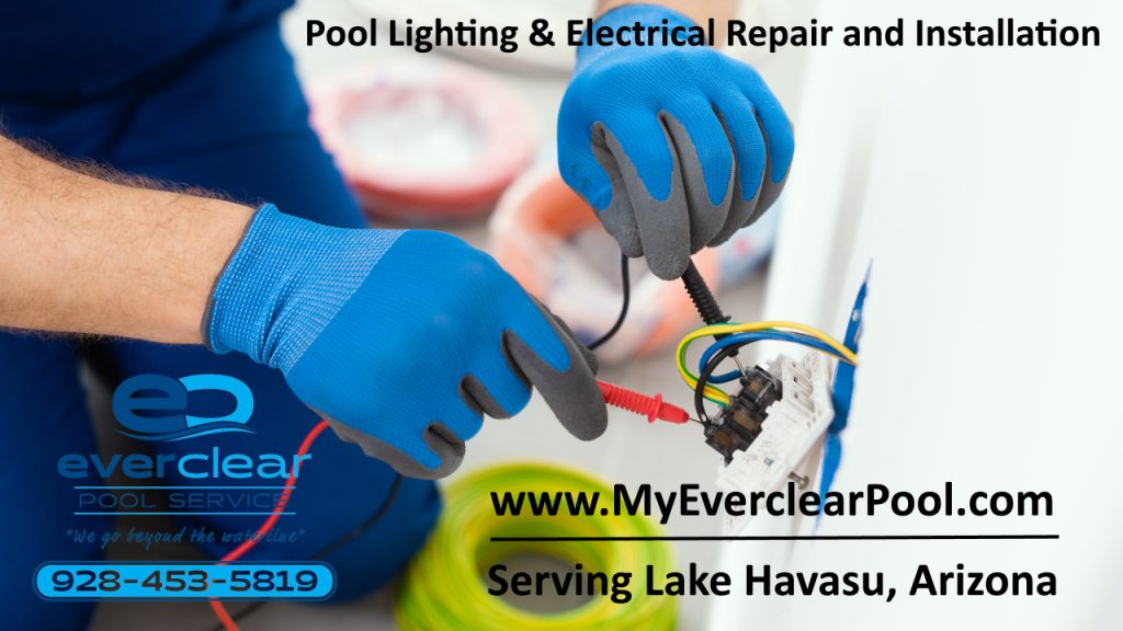 Parker AZ pool electrical system repair and pool lighting sales, repair and Installation